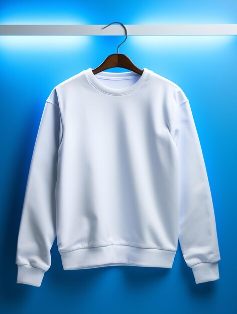 Blank sweatshirt photo for mockup design