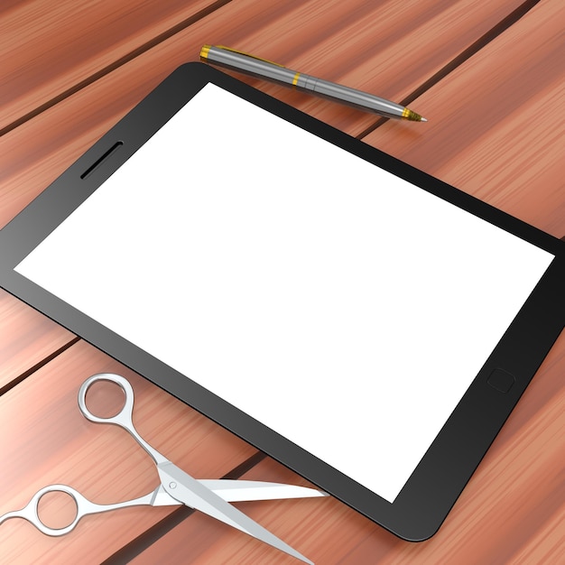 Blank tablet