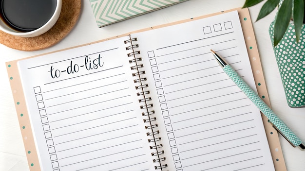 blank todo list
