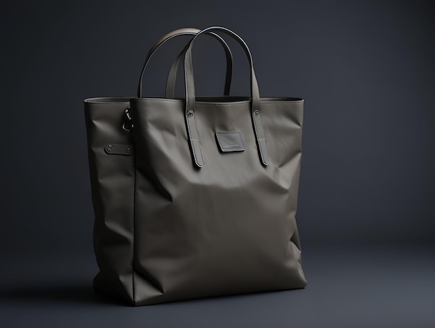 blank Tote Bag Mockup ai generated