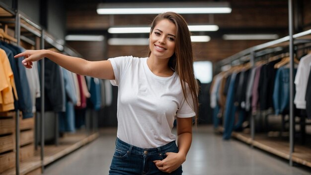 Blank Tshirt background mockup views