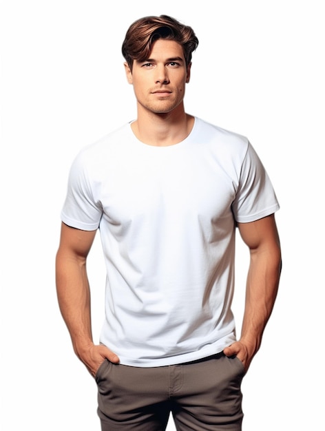 Photo blank tshirt for mockup design