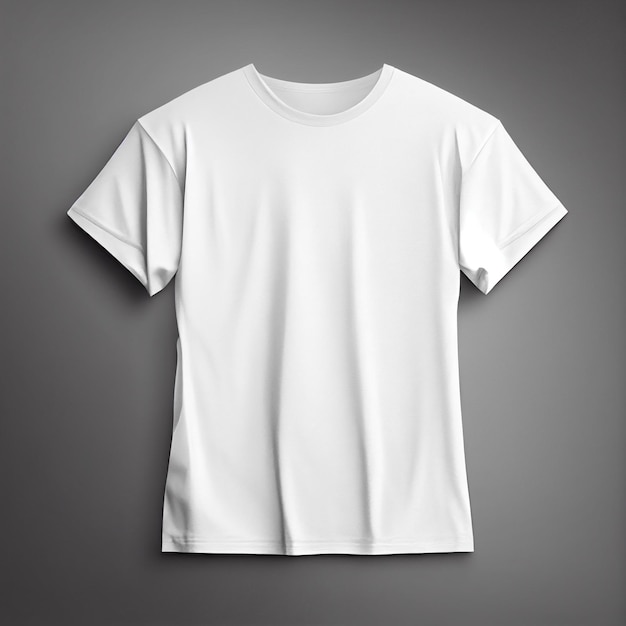 Premium Photo | Blank tshirt mockup white basic tee for your design ...