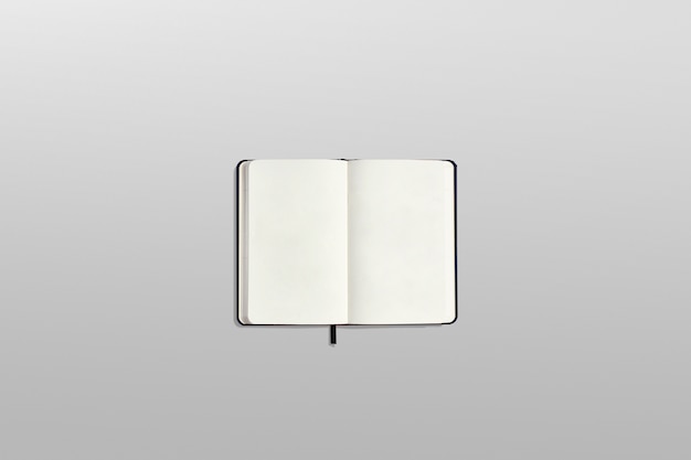 Blank White Book Mockup Photo