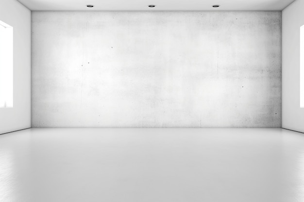 Blank white concrete wall background