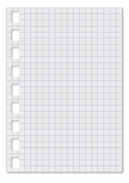 Premium Photo  Blank white paper page in square background