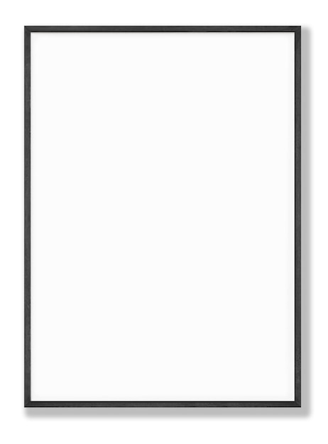 Photo a blank white sign on a white background