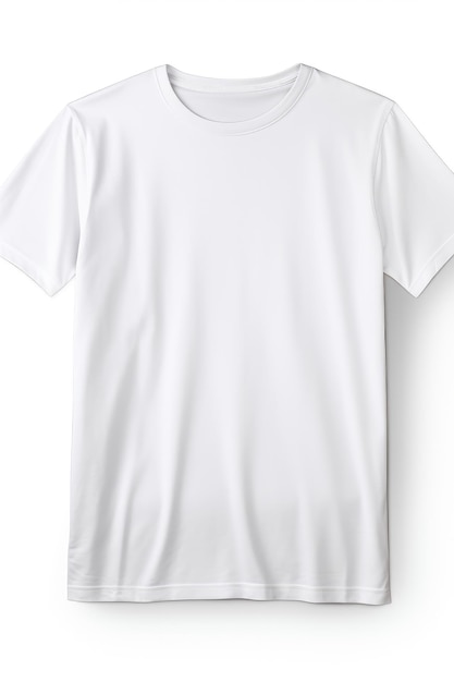 Photo blank white tshirt for design mockup