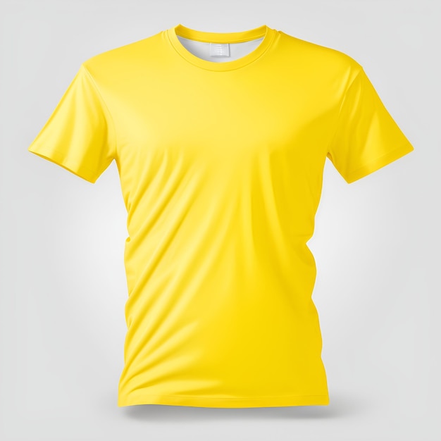 blank white tshirt mockup design AI generated