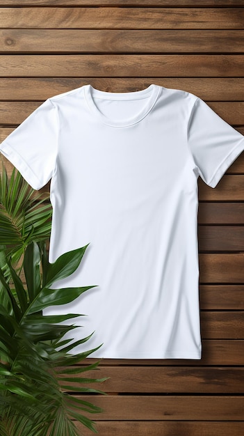 Blank white tshirt for mockup design focus on high resolution t shirt high quality