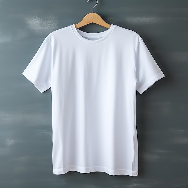 Premium Photo | Blank white tshirt for mockup design focus on high ...