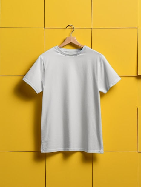 Blank white tshirt for mockup design