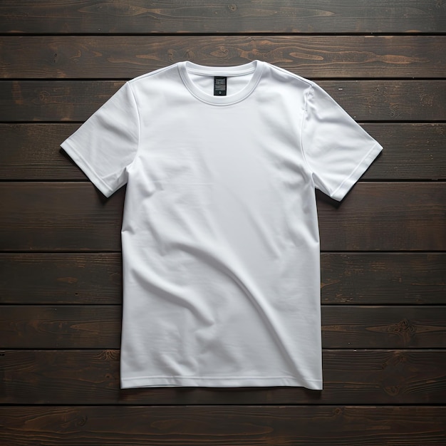 Blank white tshirt mockup