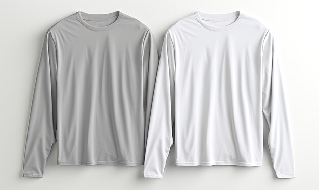 Blank white tshirt mockup