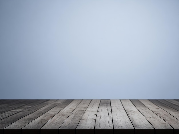 Blank white wooden table texture background used for displaying products and presenting Products