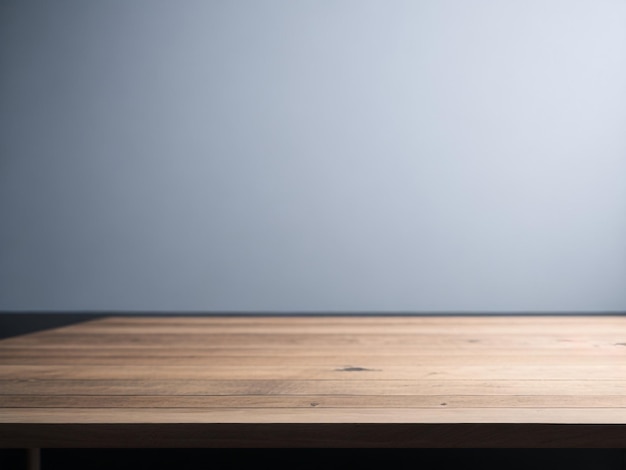 Фото Пустой белый деревянный стол с текстурой фона, используемый для демонстрации продуктов и презентации продуктов