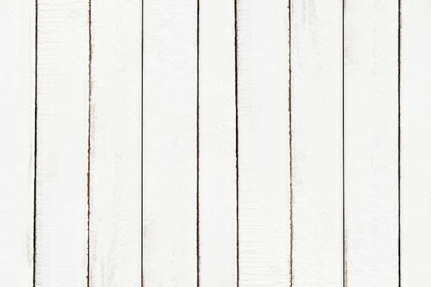 Photo blank white wooden textured background