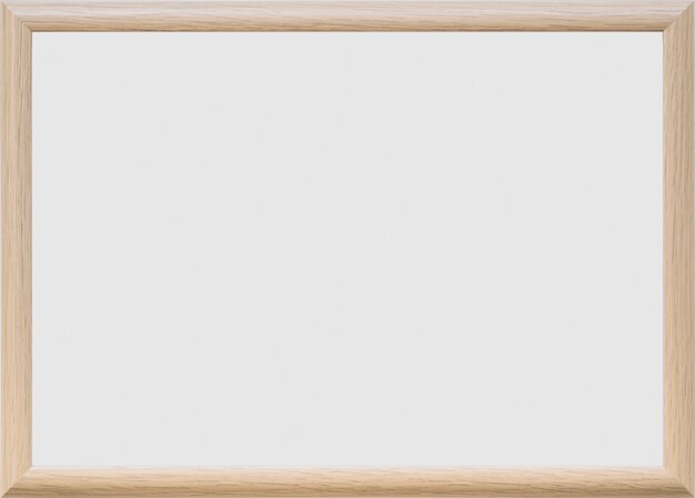 Blank whiteboard on plain background