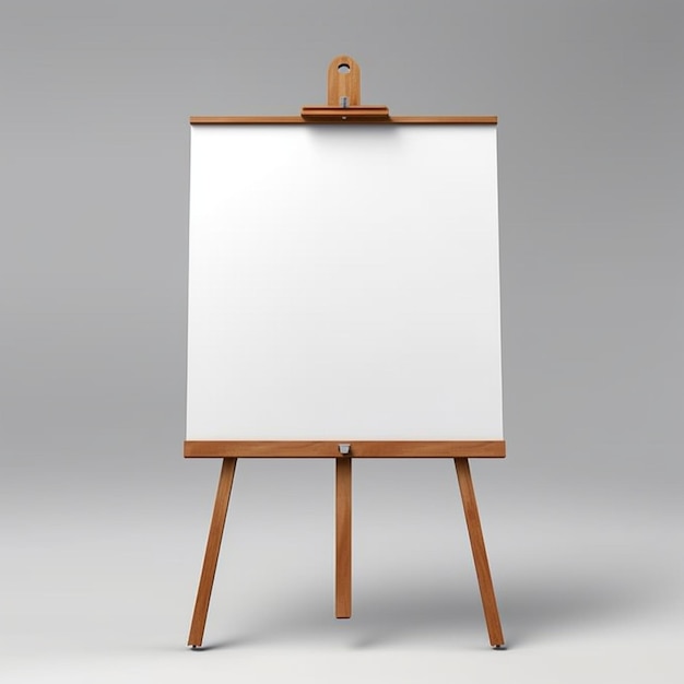 Blank whiteboard voor schrijven presentatie AI gegenereerd