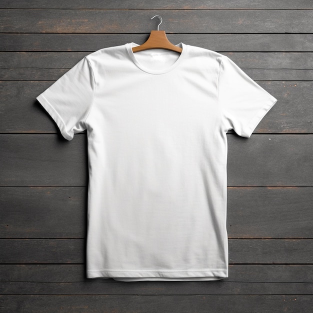 Blank wit T-shirt mockup ontwerp gegenereerd door AI