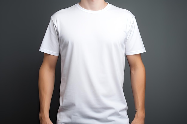 Blank wit T-shirt mockup