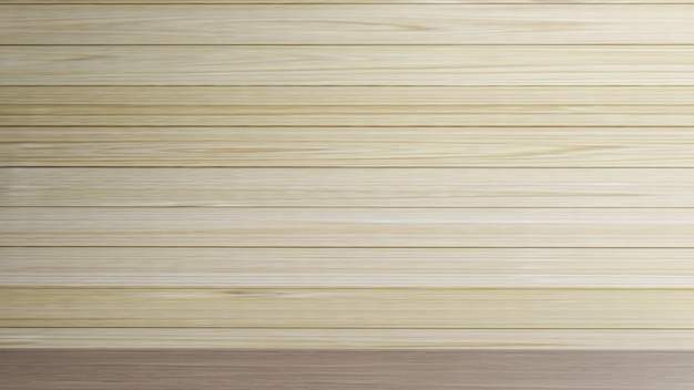 写真 背景コンテンツの3dレンダリング用の空白の木製の壁