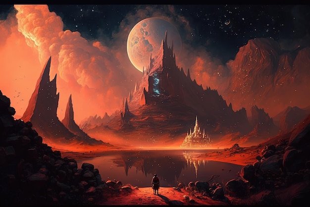 Blasphemous Dream Landscape