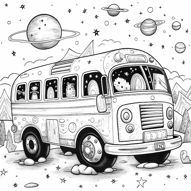 Photo blast off with the magic school bus outer space coloring book for kids