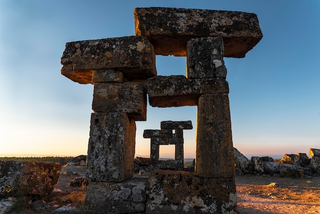 Blaundus Ancient City ruins arches stones