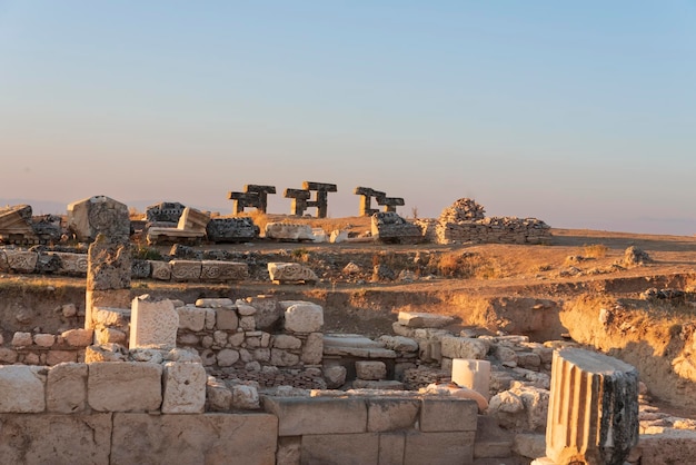 Blaundus Ancient City ruins arches stones