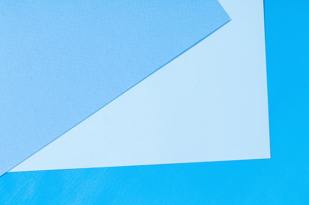 Blauw en lichtblauw papier oppervlak