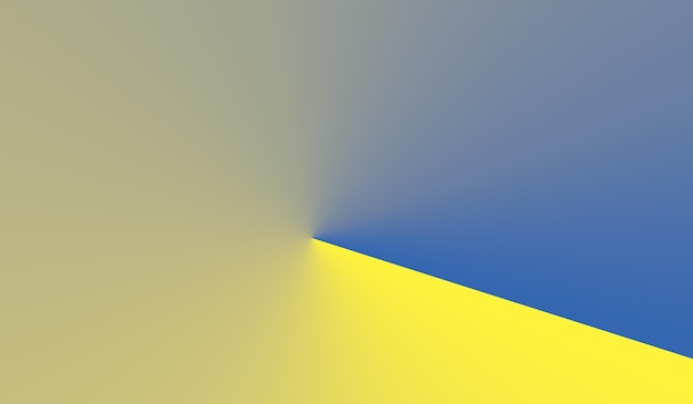 Blauw gele abstracte achtergrond