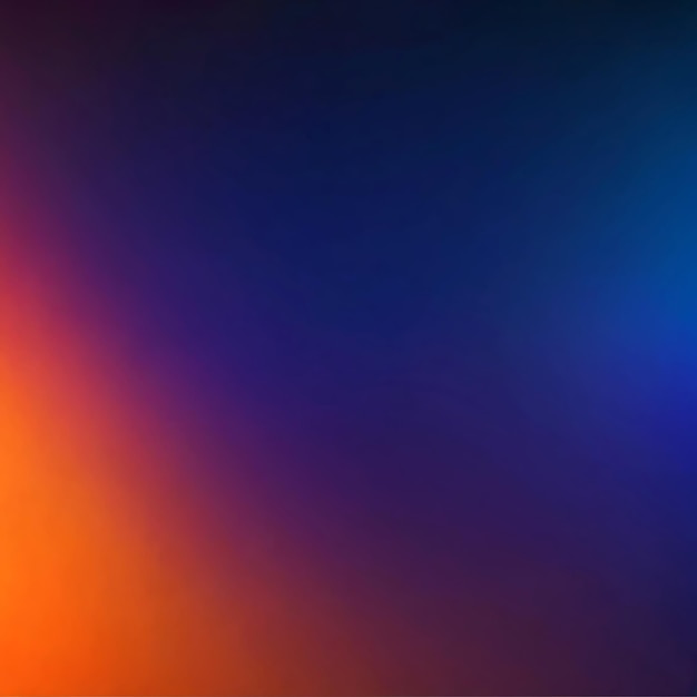 Blauw oranje paars zwart korrelig gradiënt textuur achtergrond abstracte header poster