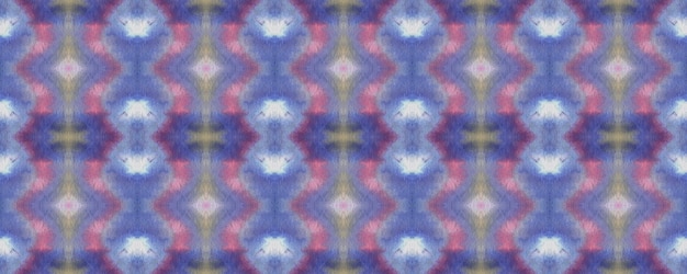 Blauw, rood, groen pastel leuke rechthoek Ikat Rapport. Etnisch naadloos patroon. Aquarel etnisch ontwerp. Penseel Azteekse achtergrond. Kelim tapijt willekeurige textuur. Chevron geometrisch badkledingpatroon.