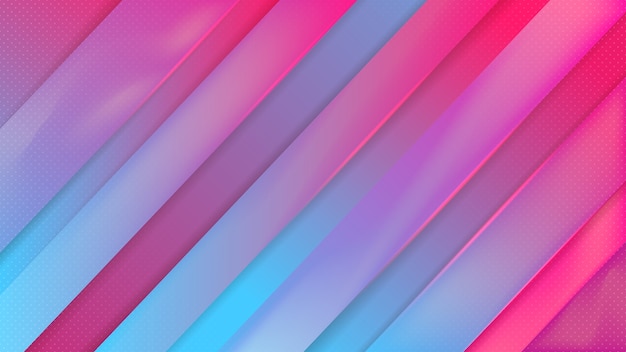 blauw roze glanzende sport moderne abstracte achtergrond met bewegingseffect premium vector