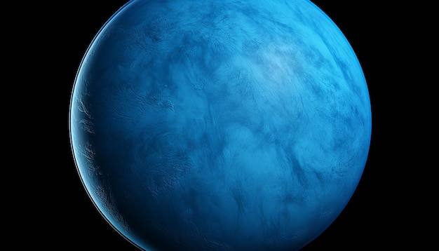 Blauw Venus-vooraanzicht