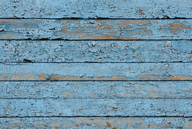 Blauw vintage bord. Horizontaal gerangschikt. Textuur. Achtergrond