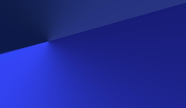 Blauwe 3d papier abstracte achtergrond