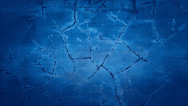 blauwe abstracte cement betonnen muur textuur achtergrond