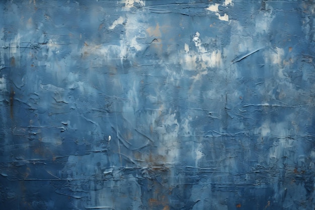 Blauwe abstracte schilderkunst