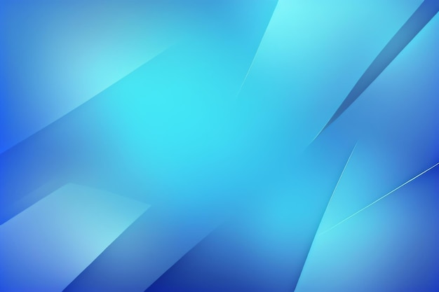 Blauwe abstracte schone en zachte mooie wallpaper-achtergrond voor desktop met generatieve Ai