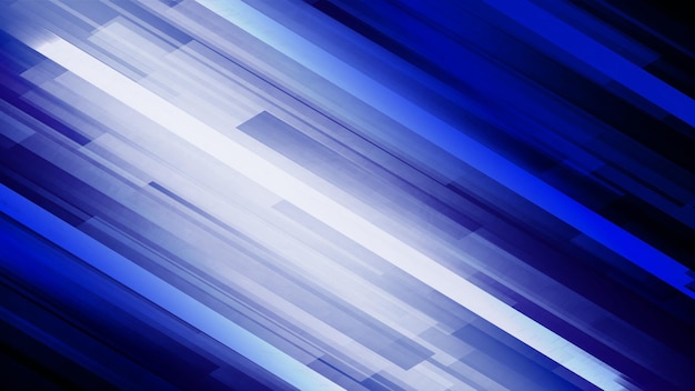 Blauwe achtergrond met een witte streep die 'blauw' zegt