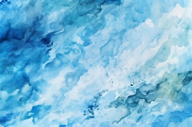 Blauwe aquarel achtergrond