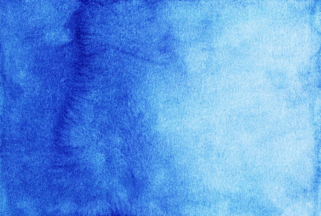 Blauwe aquarel oppervlakte achtergrond