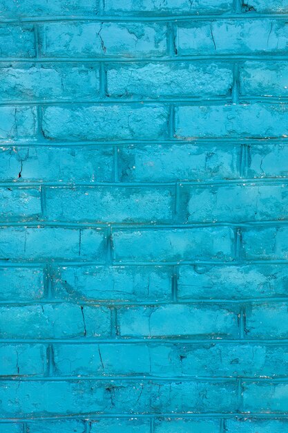 Blauwe bakstenen muur textuur