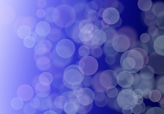 blauwe bokeh achtergrond voor bannerposter