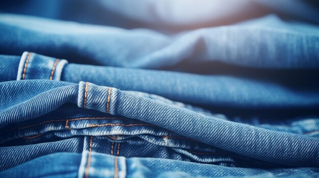 blauwe denim kleding textiel winkel achtergrond