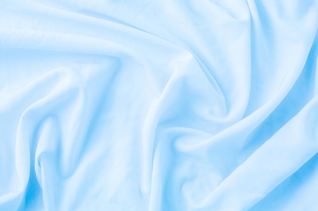 Foto blauwe doek textuur achtergrond