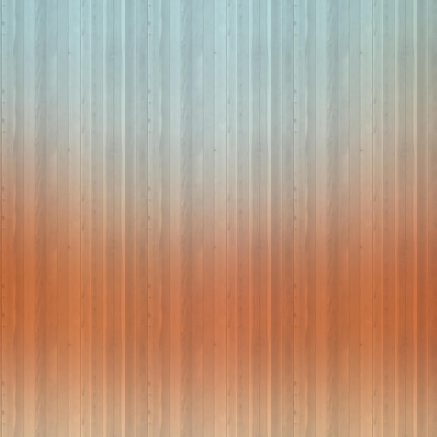 Blauwe en oranje metalen achtergrond met verticale strepen Horizontaal frame