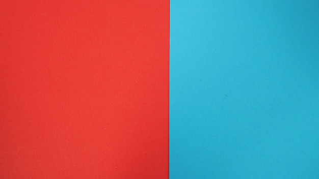 blauwe en rode kleur kartonnen achtergrond